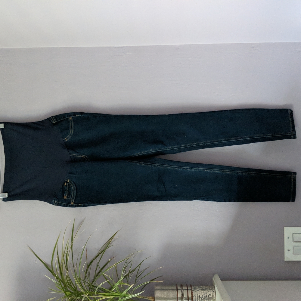 Indigo Blue maternity jeggings size small